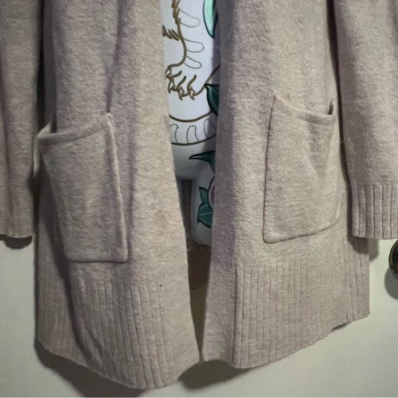 Old Navy Blush Pink Purple Open Front Cardigan - Picture 4 of 5